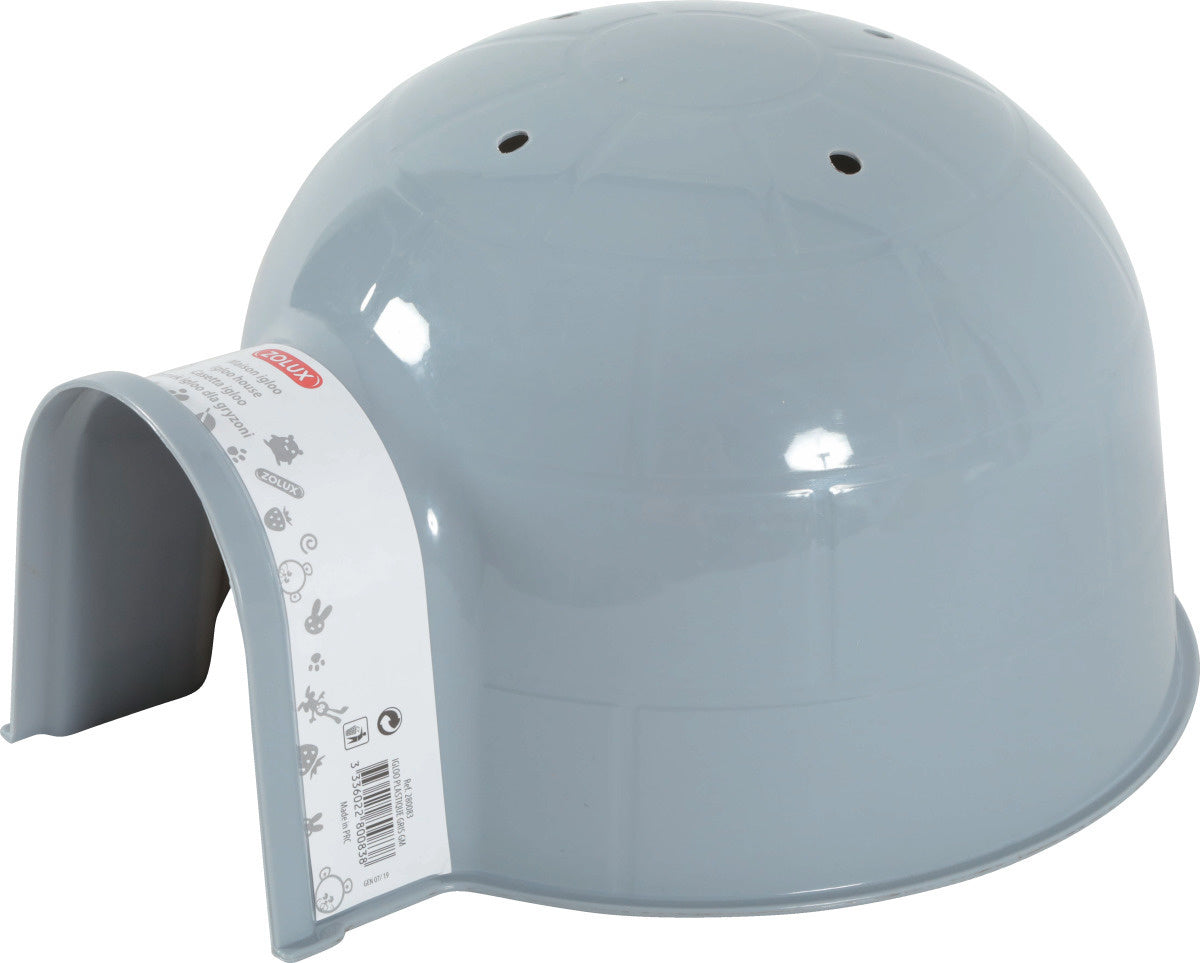 ZOLUX - IGLOO PLASTIQUE GRIS GM