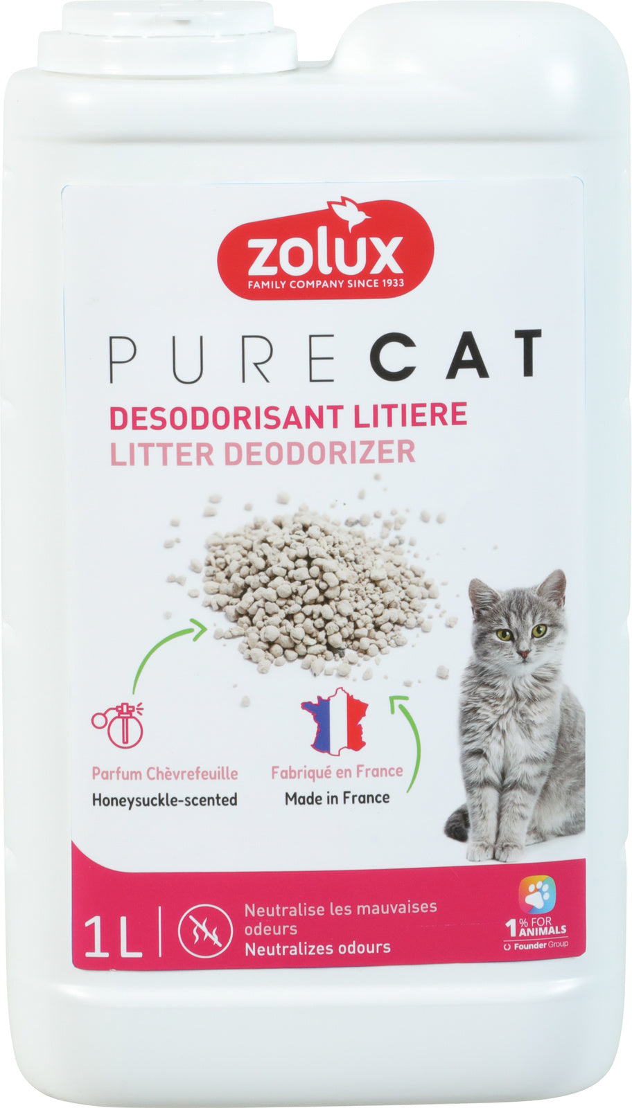 ZOLUX - DESODORISANT LITIERE CHEVREF. 1L