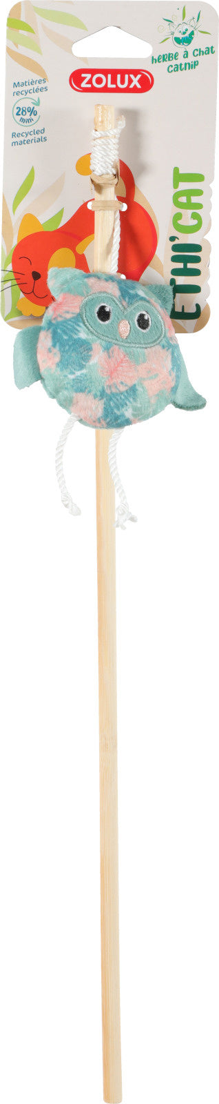 ZOLUX - JOUET ETHICAT FEUIL CANNE HIBOU