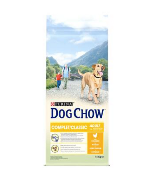 DOG CHOW - COMPLET/CLASSIC au poulet 14KG