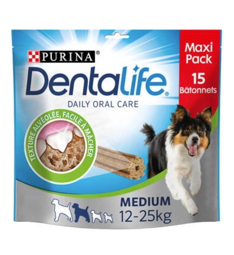 DENTALIFE -  Medium (chien entre 12 à 25 kg)