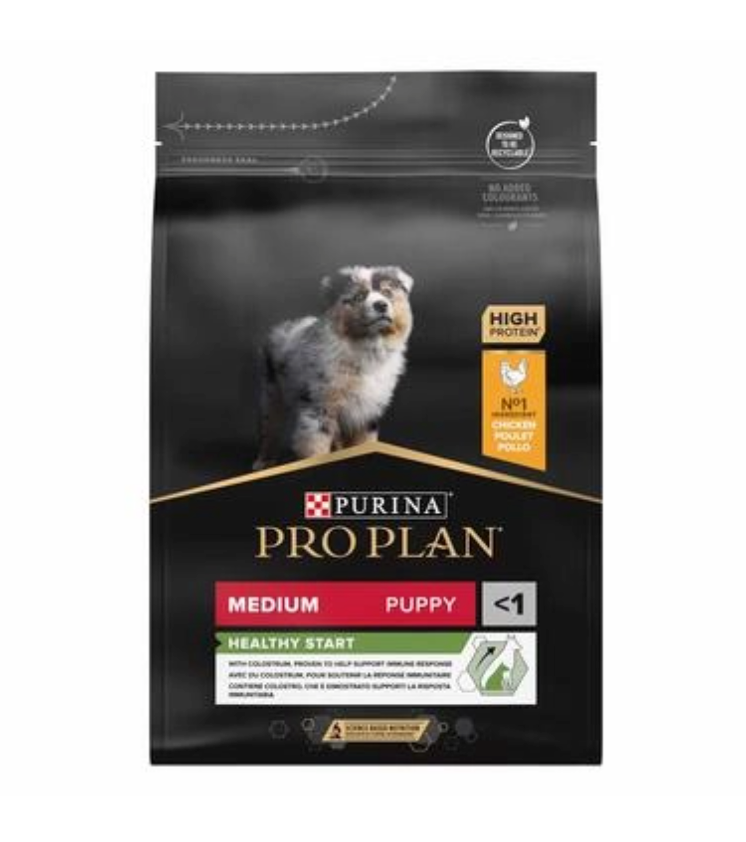 PRO PLAN - MEDIUM PUPPY Riche en poulet 3KG