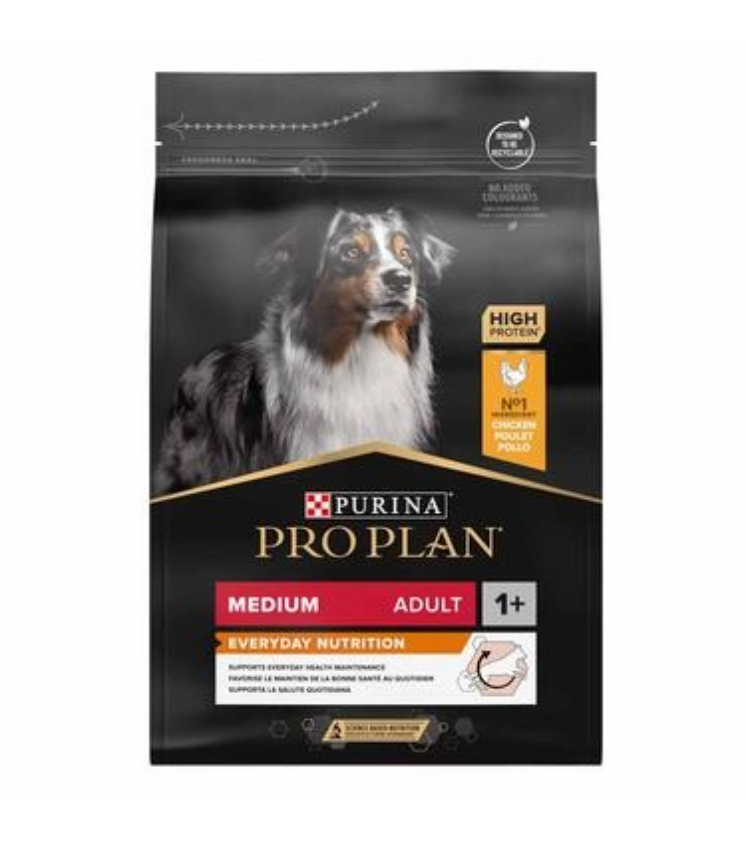 PRO PLAN - MEDIUM ADULT Riche en poulet 3KG