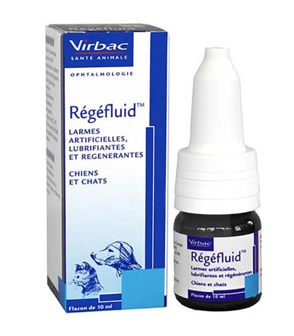 Virbac - Gel oculaire regefluid chien et chat