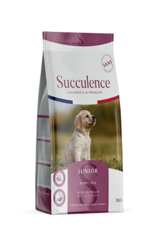 SUCCULENCE CHIEN JUNIOR 10KG