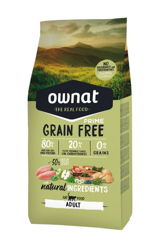 OWNAT - SANS CEREALES CHICKEN & TURKEY 3KG